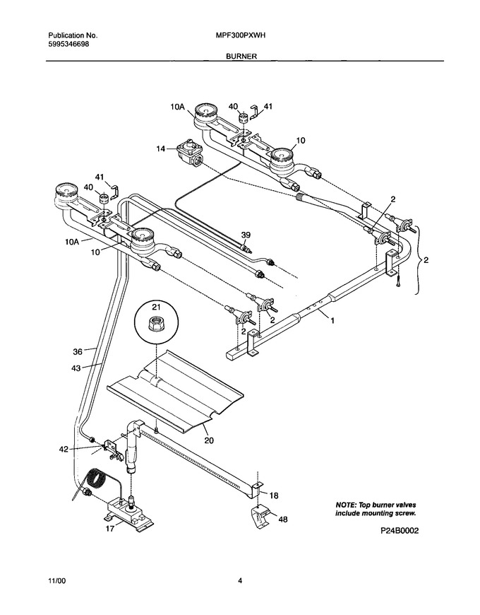 Diagram for MPF300PXWH