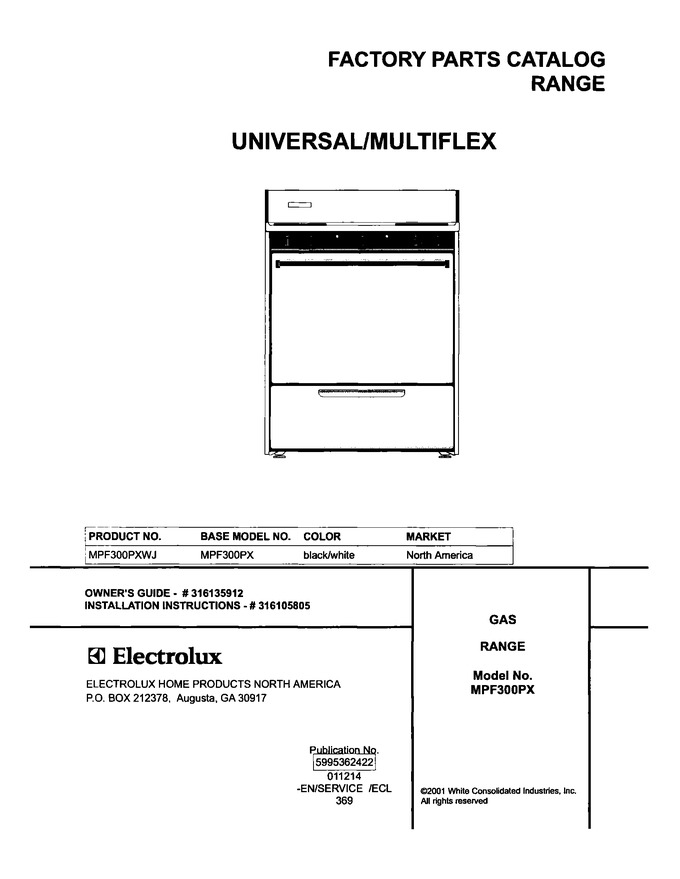 Diagram for MPF300PXWJ