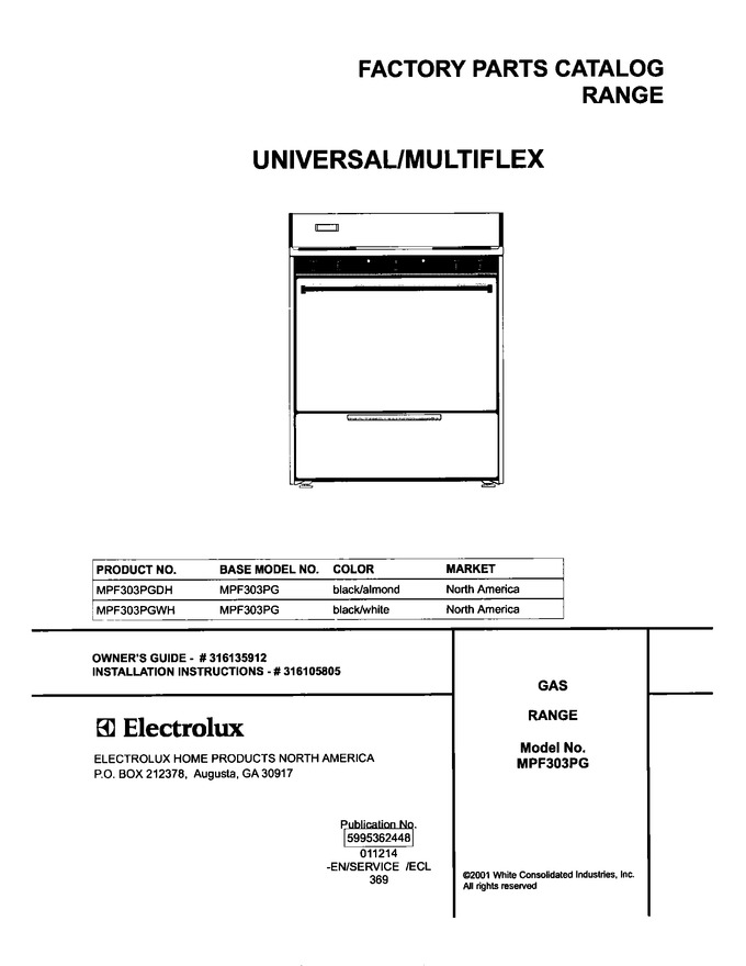 Diagram for MPF303PGWH