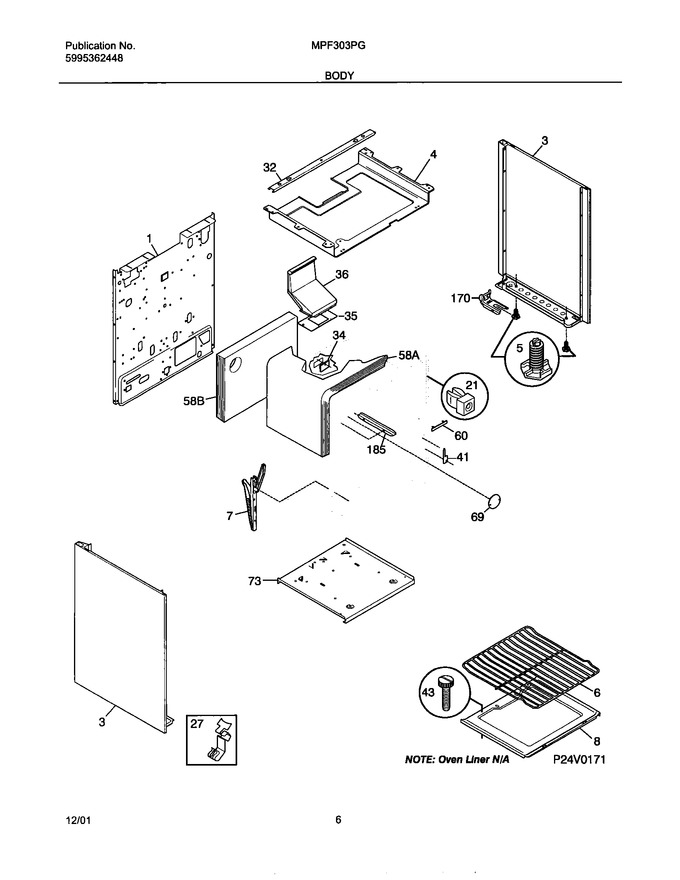 Diagram for MPF303PGWH