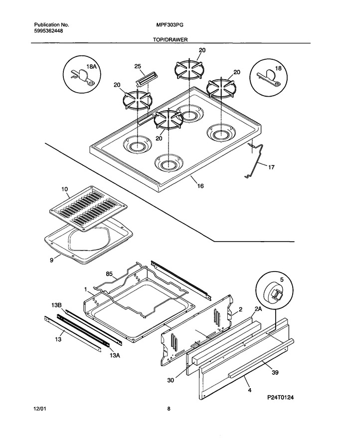 Diagram for MPF303PGWH