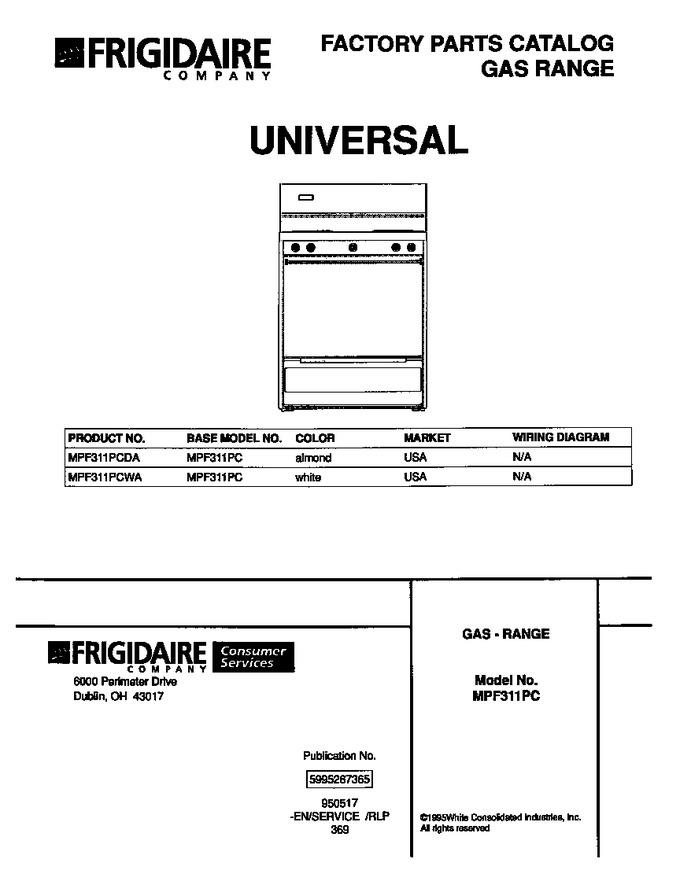 Diagram for MPF311PCWA