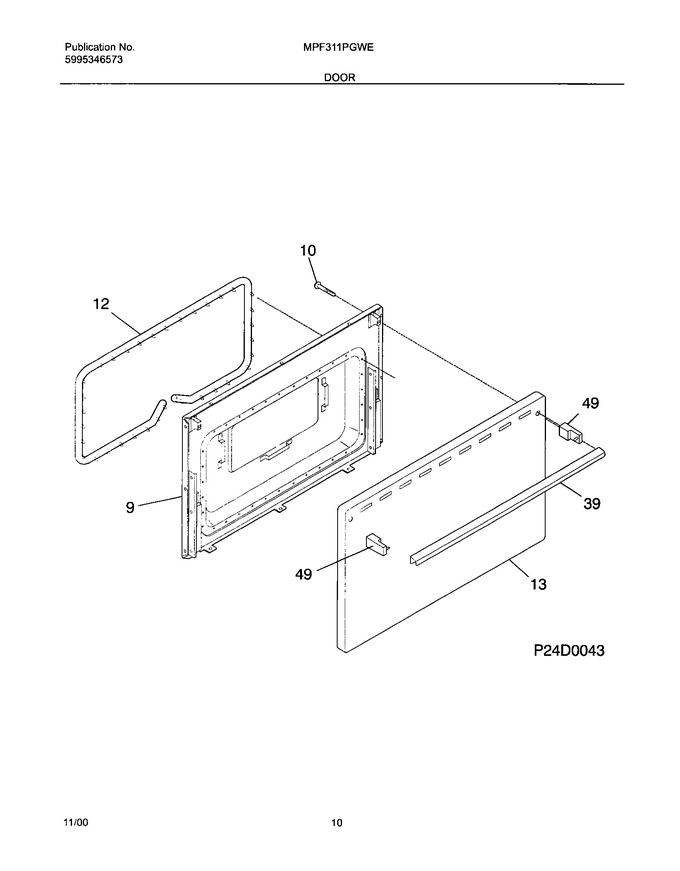 Diagram for MPF311PGWE