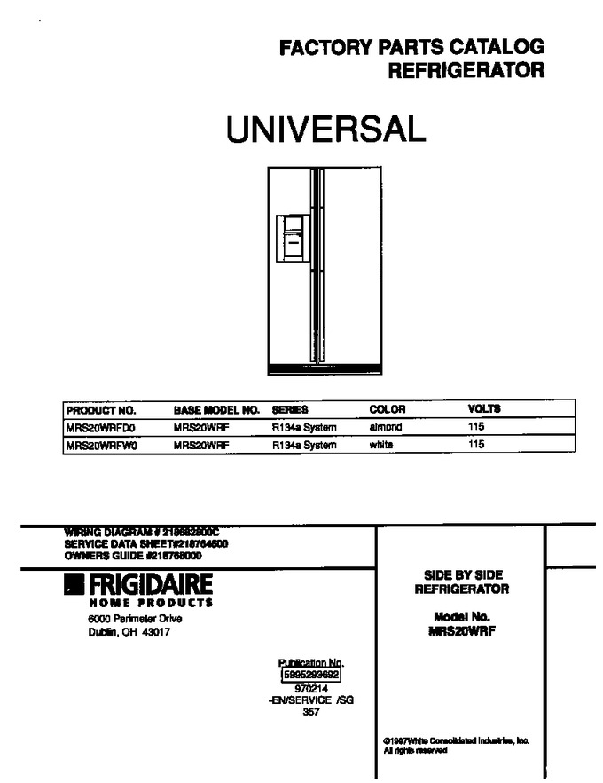 Diagram for MRS20WRFW0