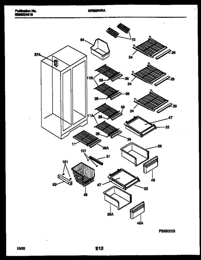 Diagram for MRS22HRAW0