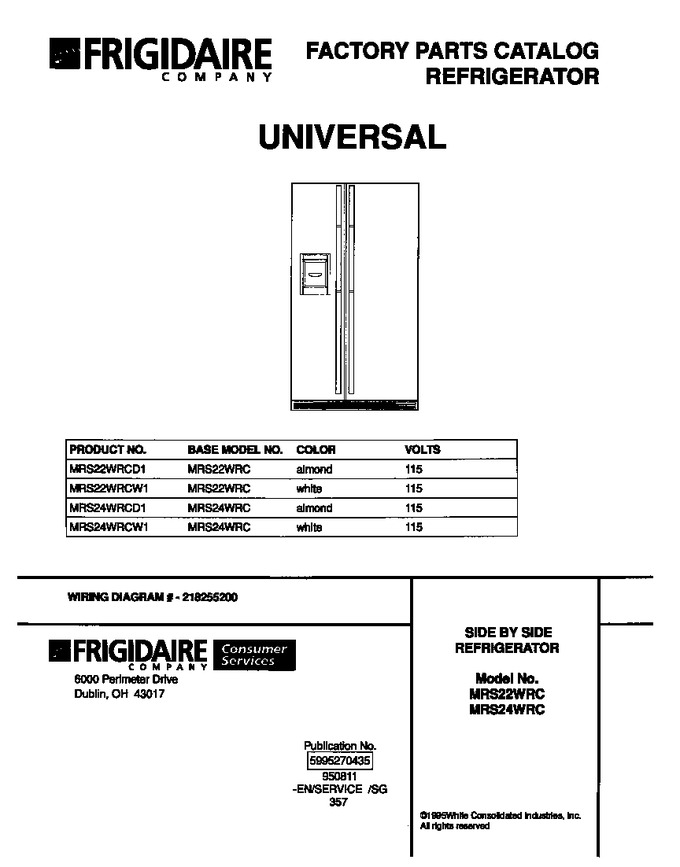 Diagram for MRS22WRCD1