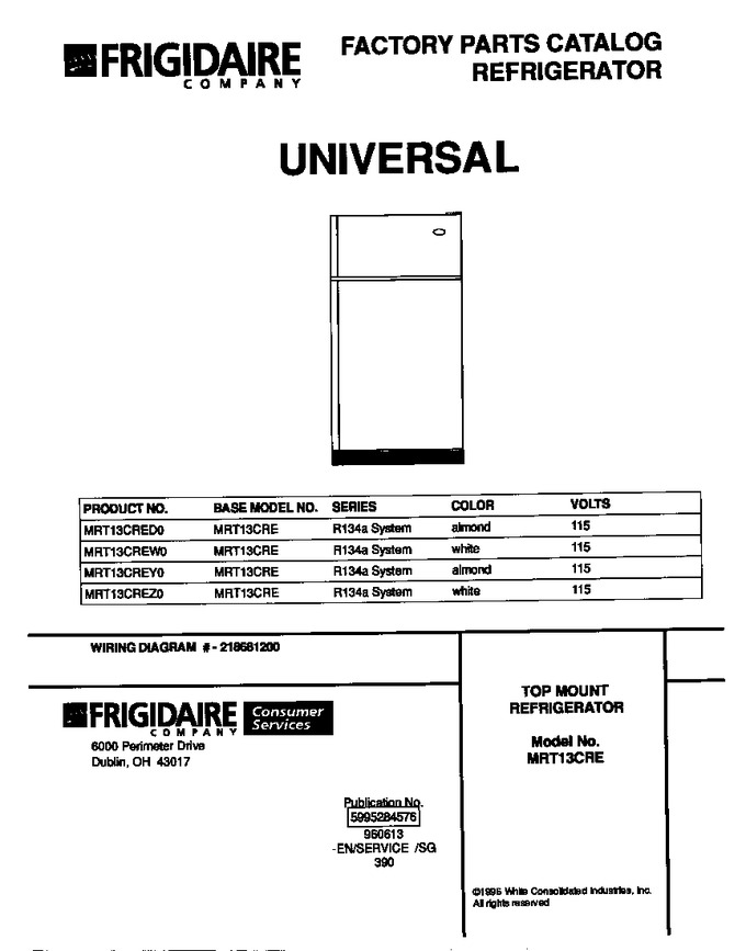 Diagram for MRT13CREW0