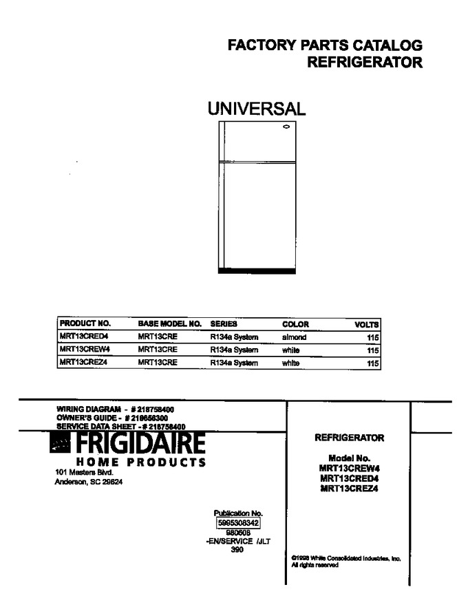 Diagram for MRT13CREZ4