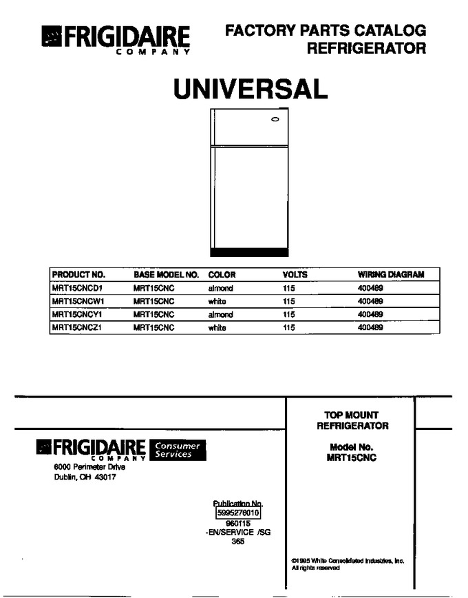 Diagram for MRT15CNCW1