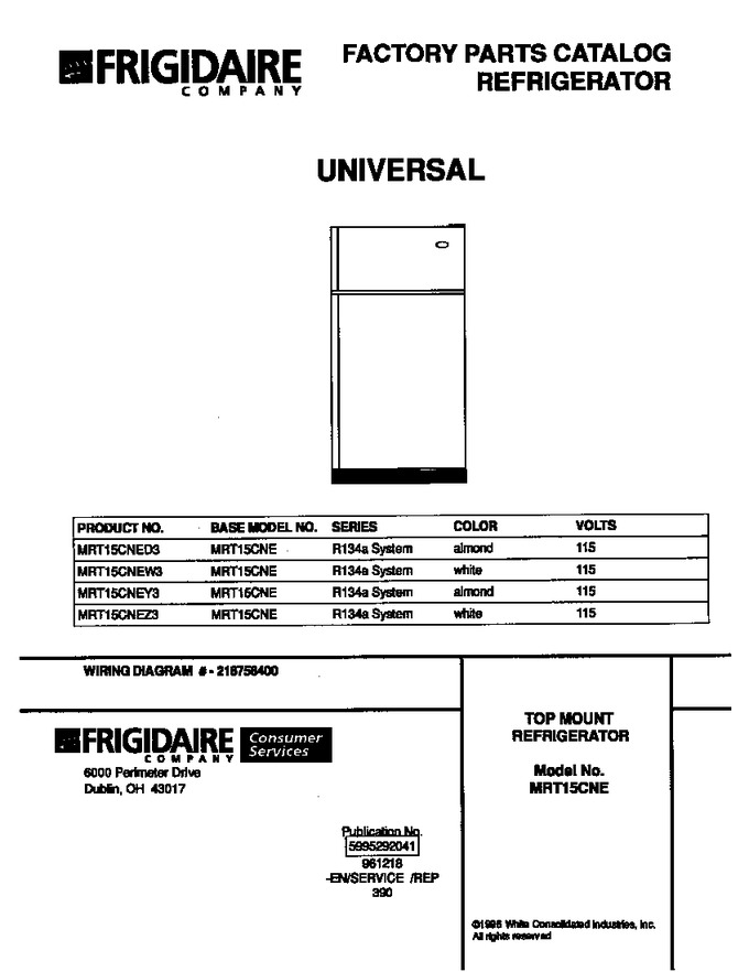 Diagram for MRT15CNEW3