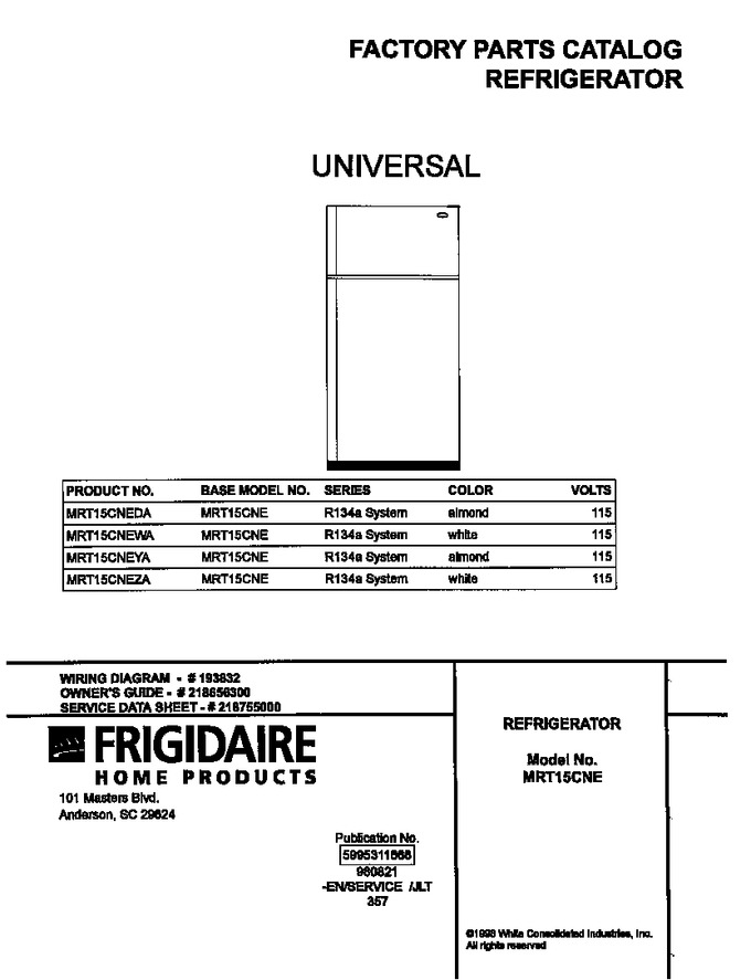 Diagram for MRT15CNEZA