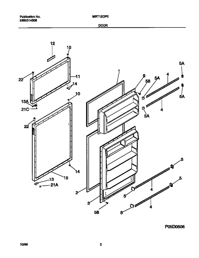 Diagram for MRT15CPEW8