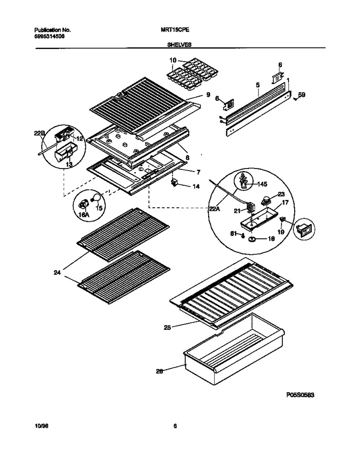 Diagram for MRT15CPEW8