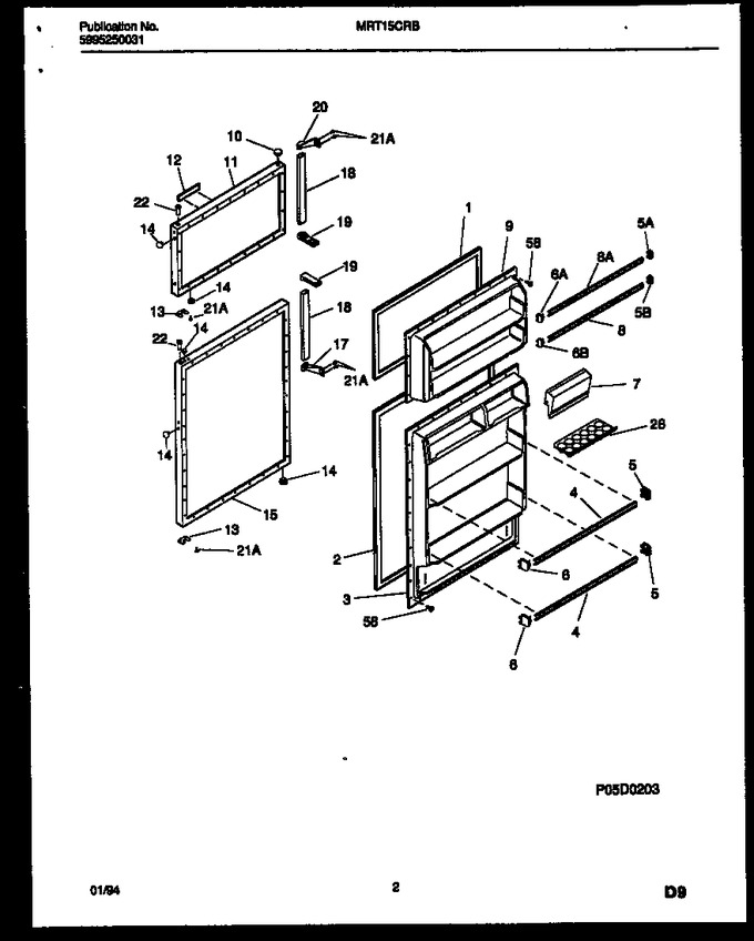 Diagram for MRT15CRBW0