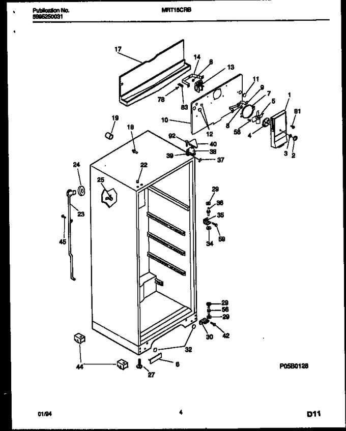 Diagram for MRT15CRBW0