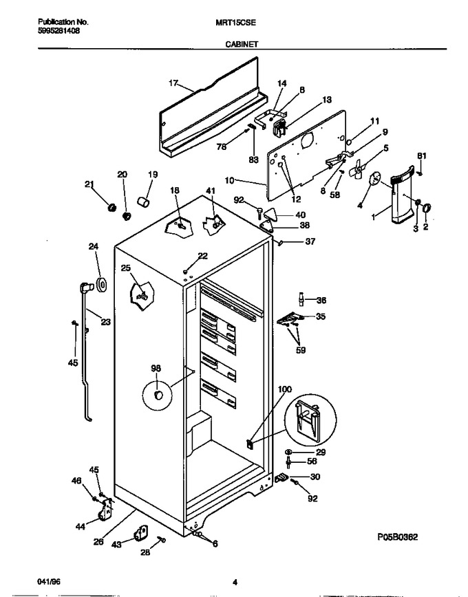 Diagram for MRT15CSEW0