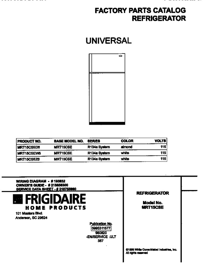 Diagram for MRT15CSEZ6