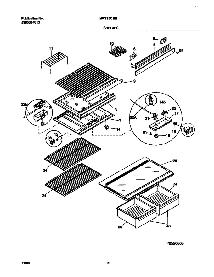 Diagram for MRT15CSED8