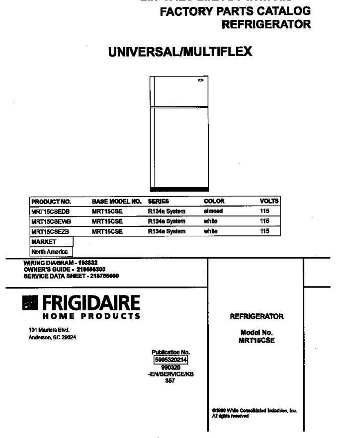 Diagram for MRT15CSEWB