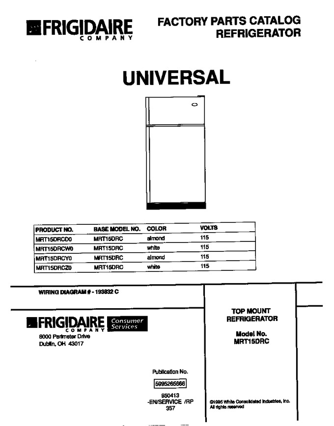Diagram for MRT15DRCZ0