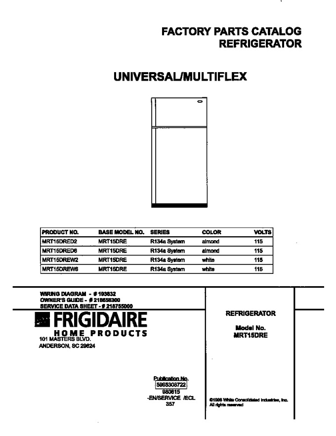 Diagram for MRT15DREW2