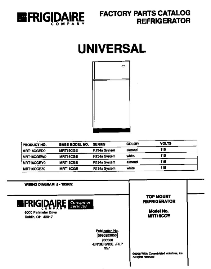 Diagram for MRT16CGEW0