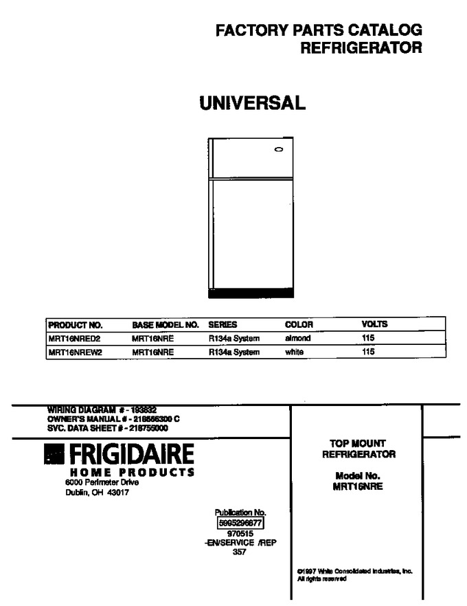 Diagram for MRT16NREW2