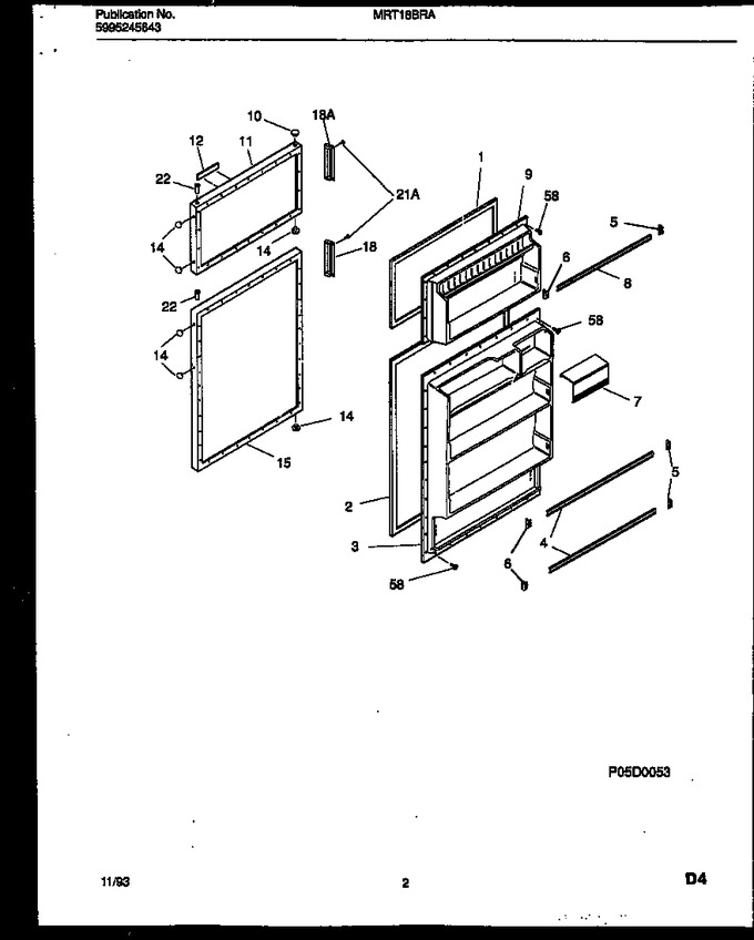 Diagram for MRT18BRAW0
