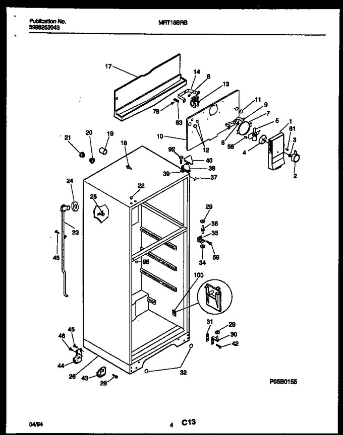 Diagram for MRT18BRBW0