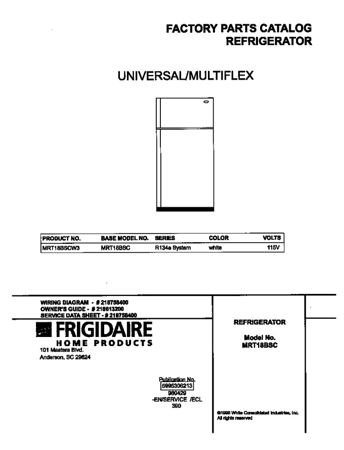 Diagram for MRT18BSCW3