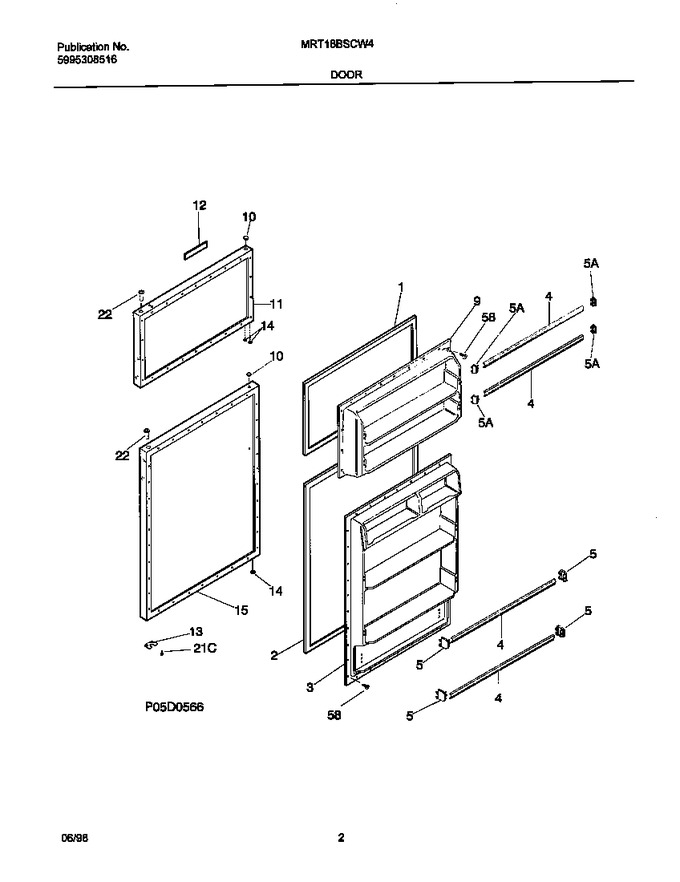 Diagram for MRT18BSCW4
