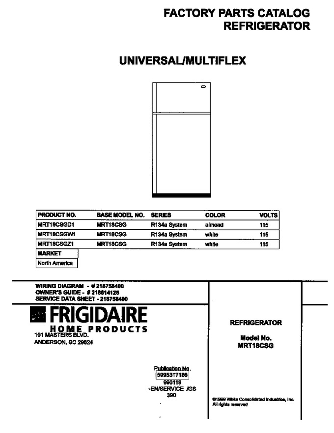 Diagram for MRT18CSGZ1