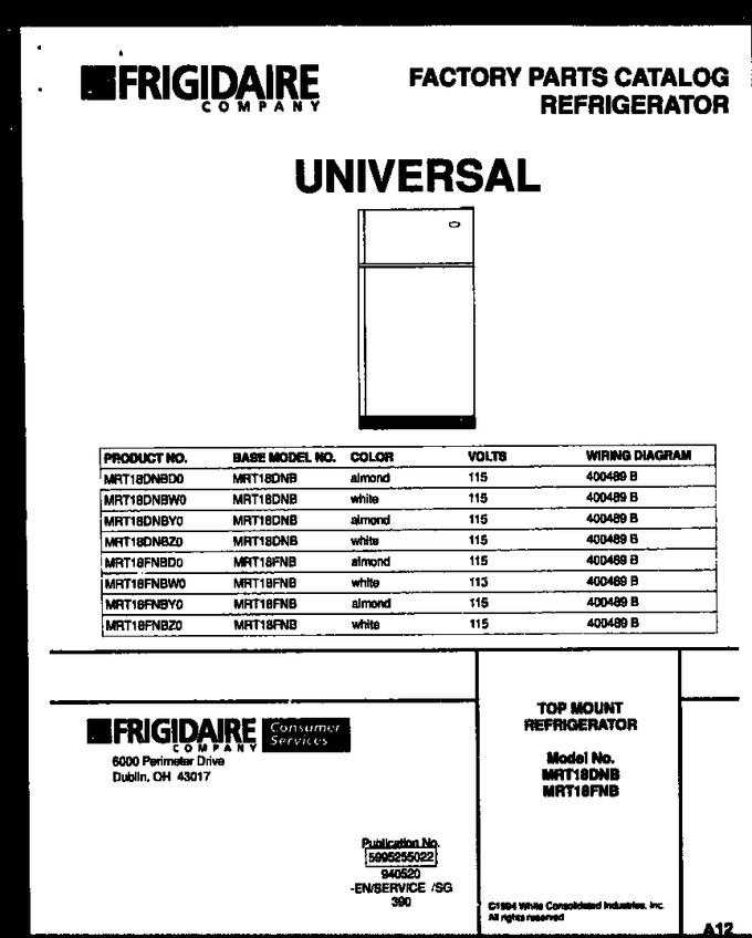 Diagram for MRT18FNBY0