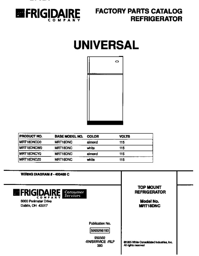 Diagram for MRT18DNCW0