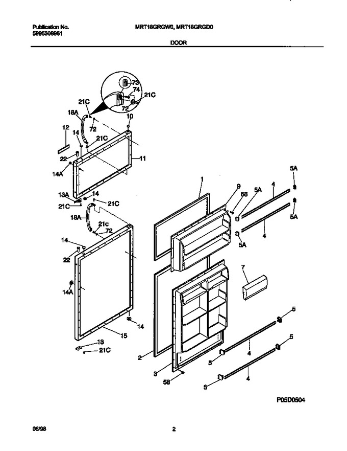 Diagram for MRT18GRGW0