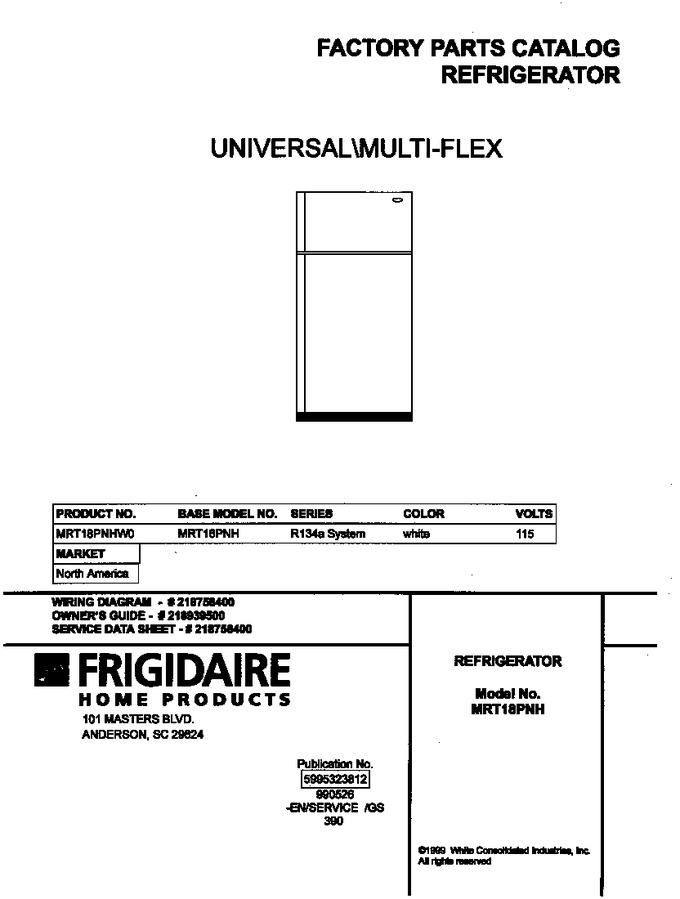 Diagram for MRT18PNHW0