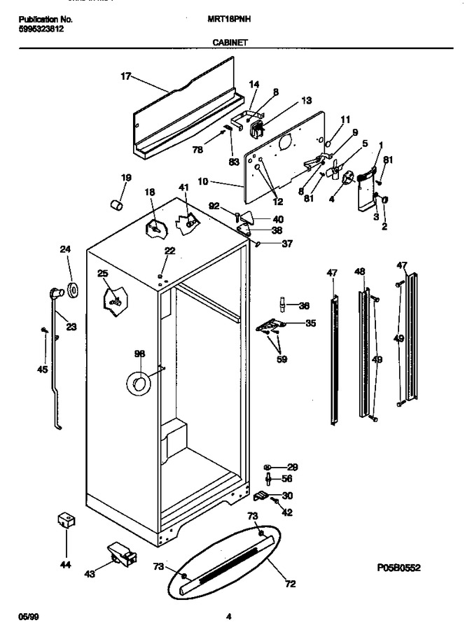 Diagram for MRT18PNHW0