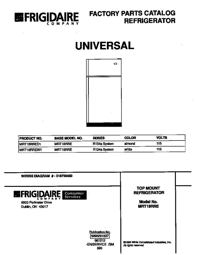 Diagram for MRT18RREW1