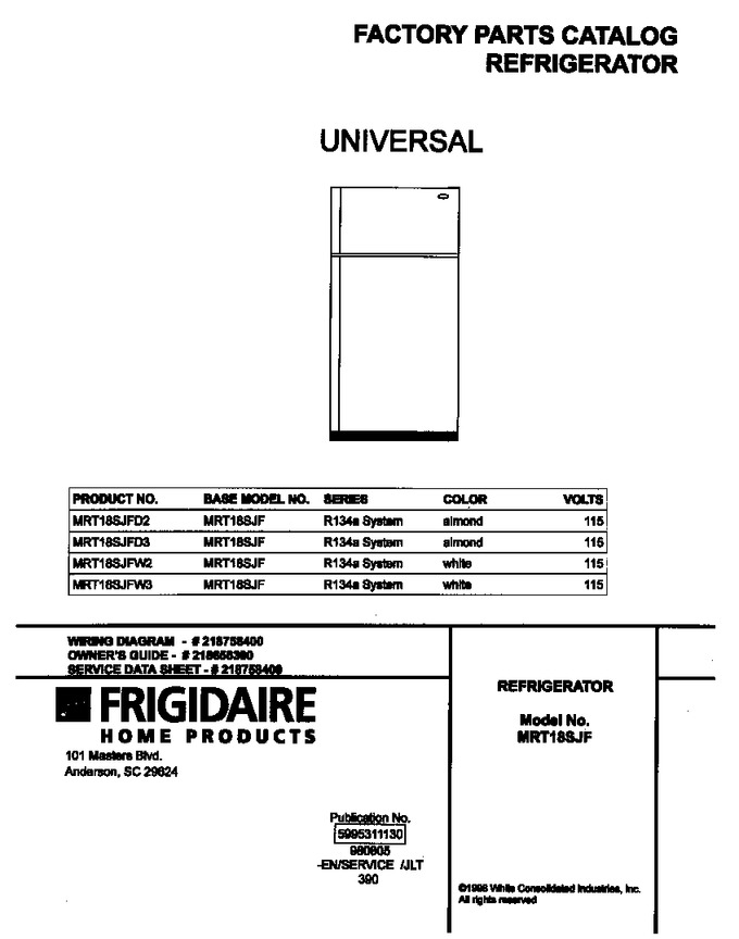 Diagram for MRT18SJFD2