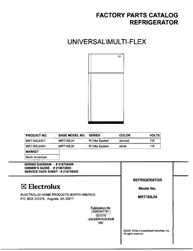 Diagram for MRT18SJHW1