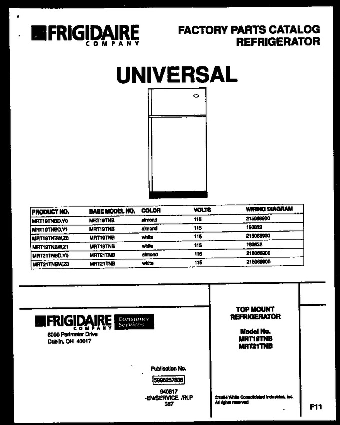 Diagram for MRT19TNBD1
