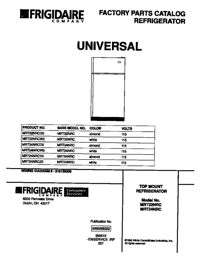 Diagram for MRT22NRCW0