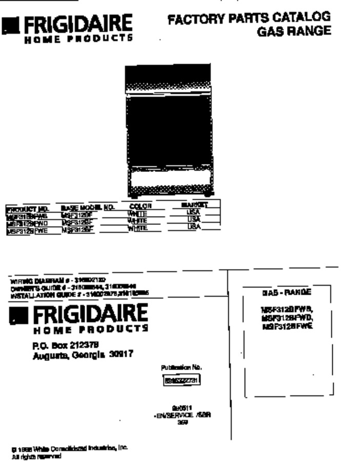 Diagram for MSF312BFWE