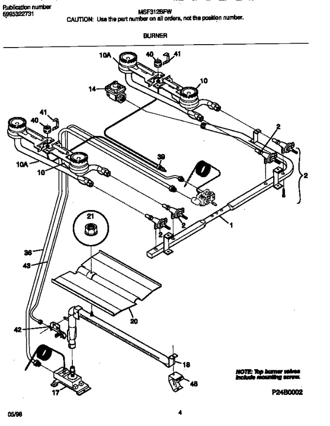 Diagram for MSF312BFWD
