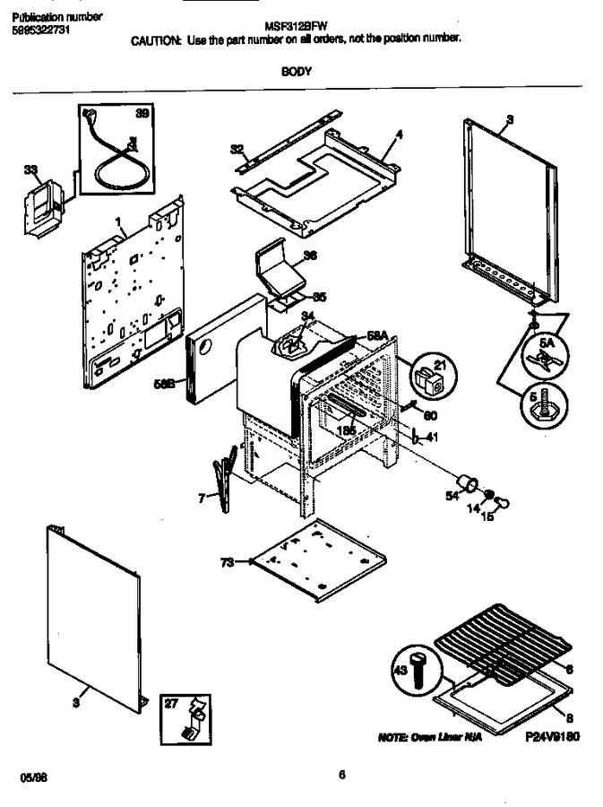 Diagram for MSF312BFWD