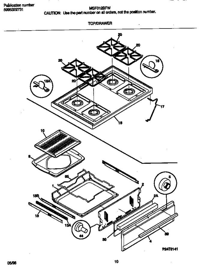 Diagram for MSF312BFWD