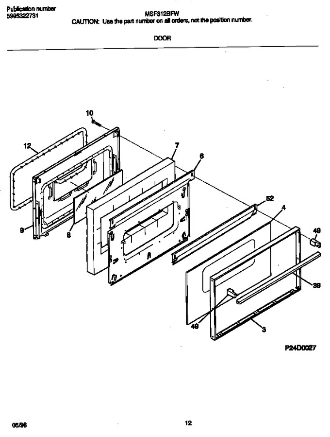 Diagram for MSF312BFWB