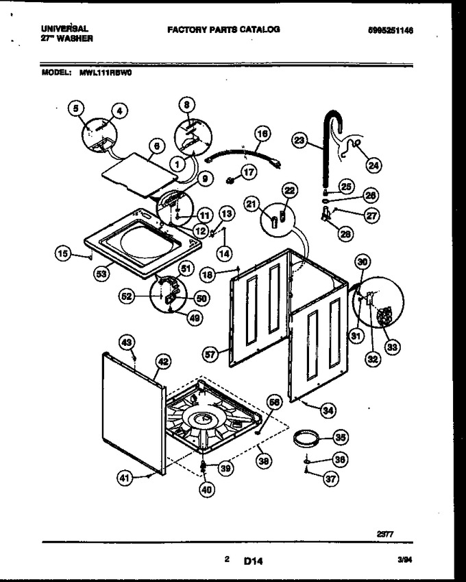Diagram for MWL111RBW0