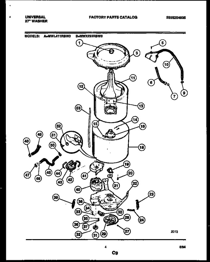 Diagram for MWX233RBD0