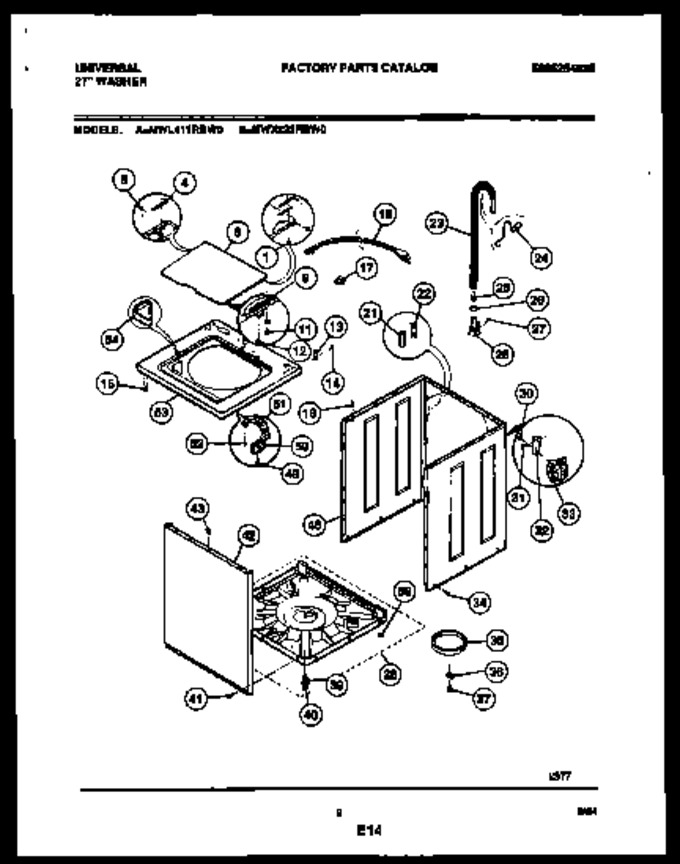 Diagram for MWL411RBW0